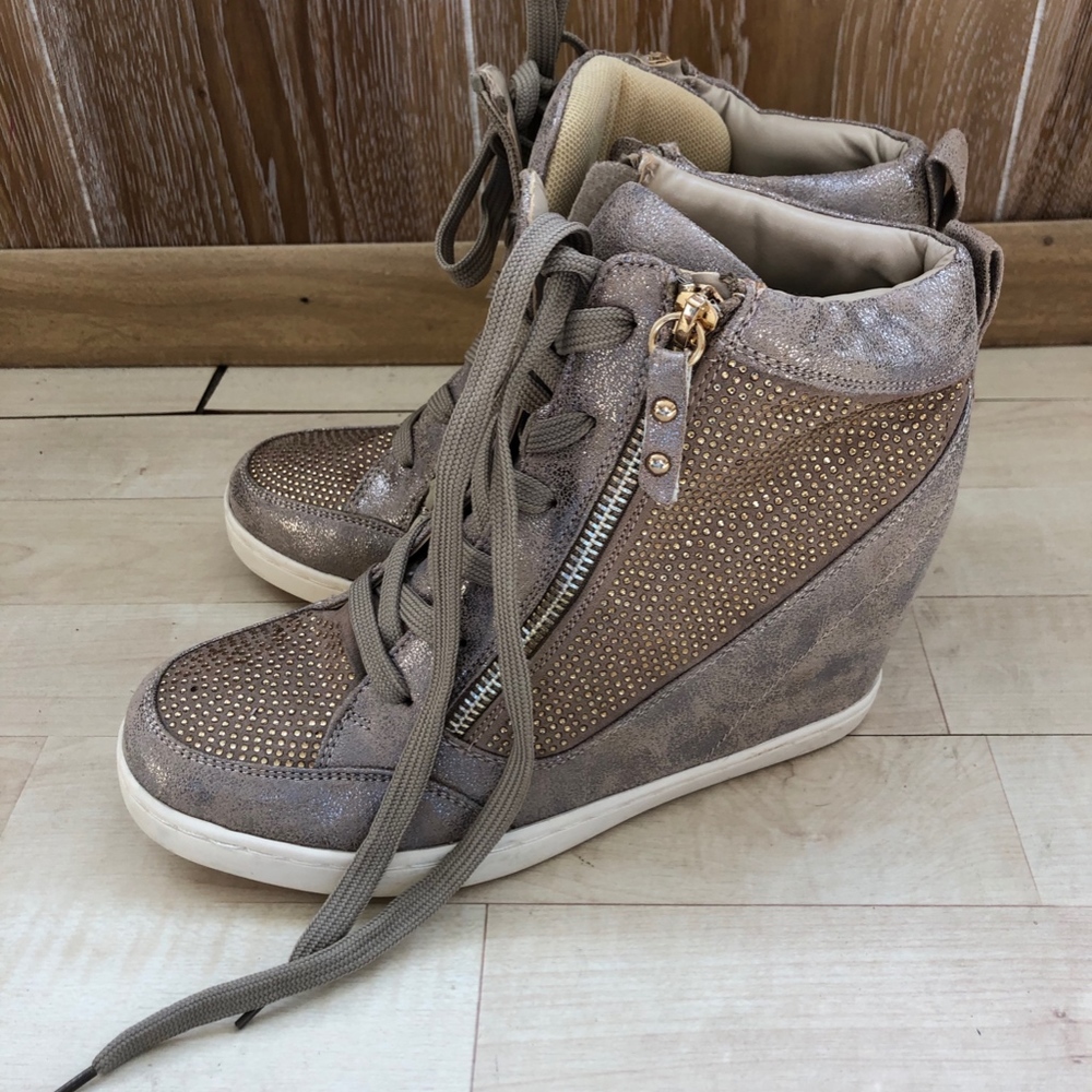 Bedazzled Platform Sneakers